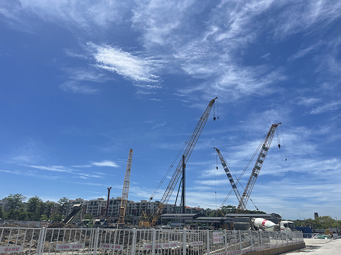 【全球之履】必发履带起重机“兄弟团“助建大湾区“一小时交通圈”建设